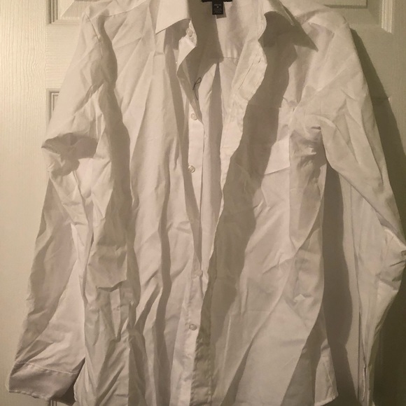 Men’s George size 18 long sleeve white button up - Picture 1 of 1